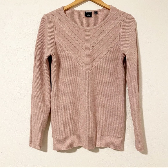Evolution by Cyrus Women's Size Large Pink Pullover Sweater‎ - Picture 1 of 6